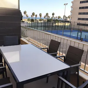 Apartamento Lujo, Primera Linea Playa, Garaje, Wifi, Piscina Climatizada Roquetas de Mar